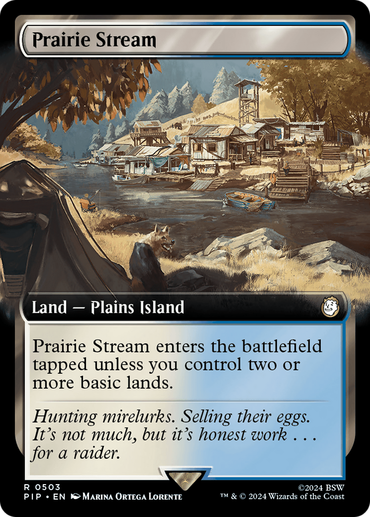 Prairie Stream (Extended Art) [Fallout] | Boutique FDB TCG