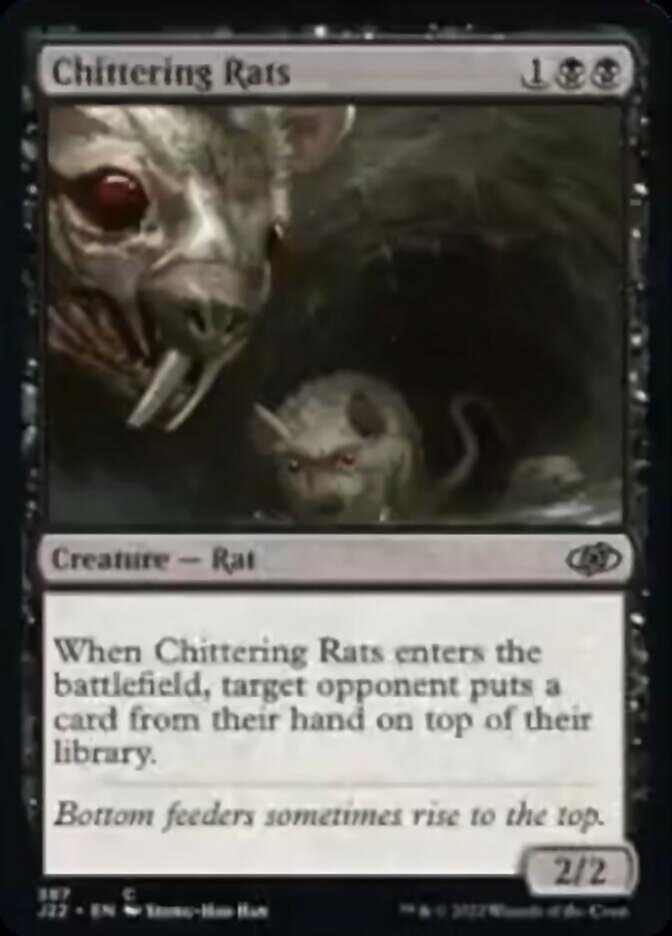 Chittering Rats [Jumpstart 2022] | Boutique FDB TCG