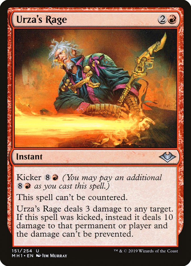 Urza's Rage [Modern Horizons] | Boutique FDB TCG