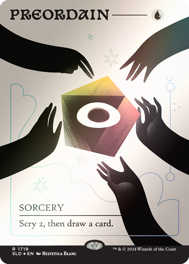 Preordain (1719) (Rainbow Foil) [Secret Lair Drop Series] | Boutique FDB TCG