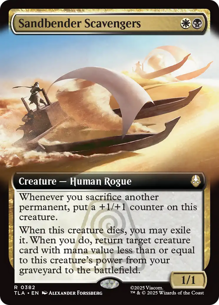 Sandbender Scavengers (Extended Art) [Avatar: The Last Airbender] | Boutique FDB TCG