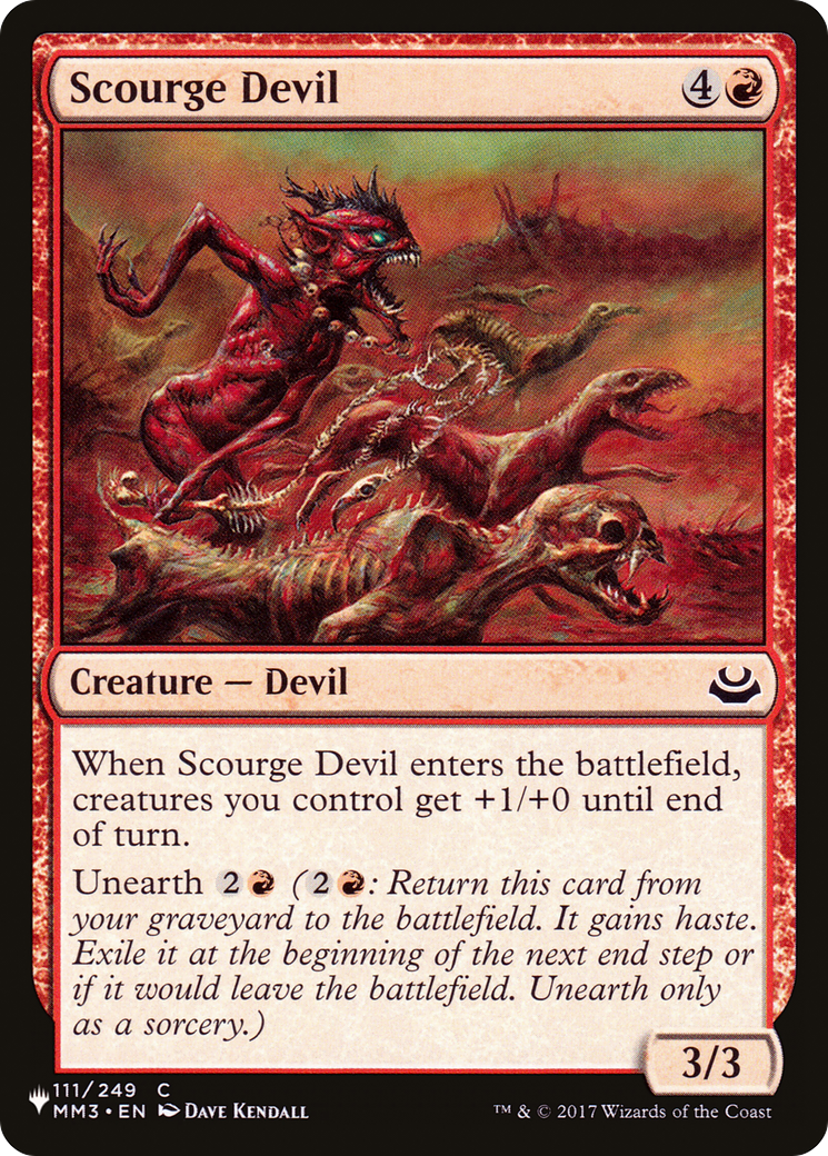 Scourge Devil [The List] | Boutique FDB TCG