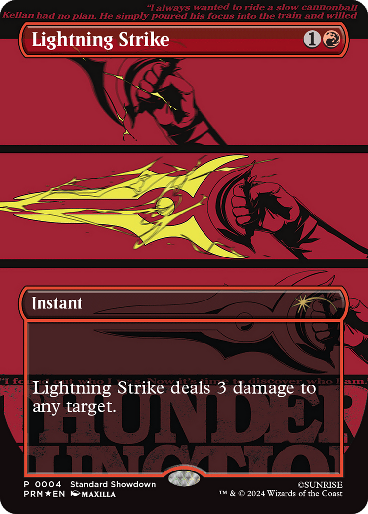 Lightning Strike [Standard Showdown Promos] | Boutique FDB TCG