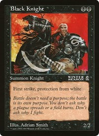 Black Knight (Oversized) [Oversize Cards] | Boutique FDB TCG