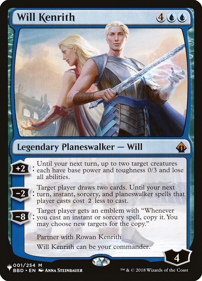 Will Kenrith [The List] | Boutique FDB TCG