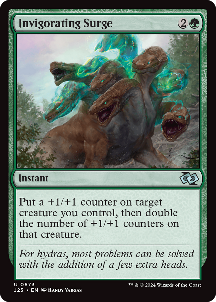 Invigorating Surge [Foundations Jumpstart] | Boutique FDB TCG