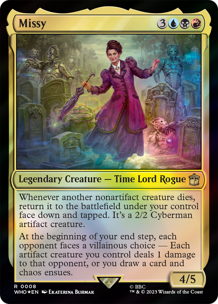 Missy [Doctor Who] | Boutique FDB TCG