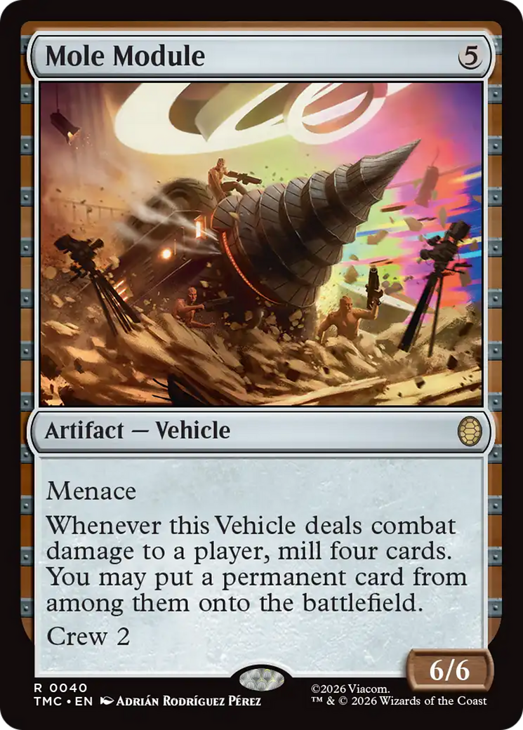 Mole Module [Teenage Mutant Ninja Turtles Commander] | Boutique FDB TCG