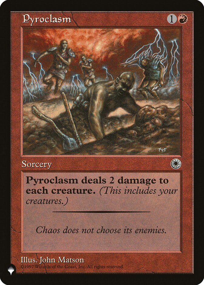 Pyroclasm [The List] | Boutique FDB TCG