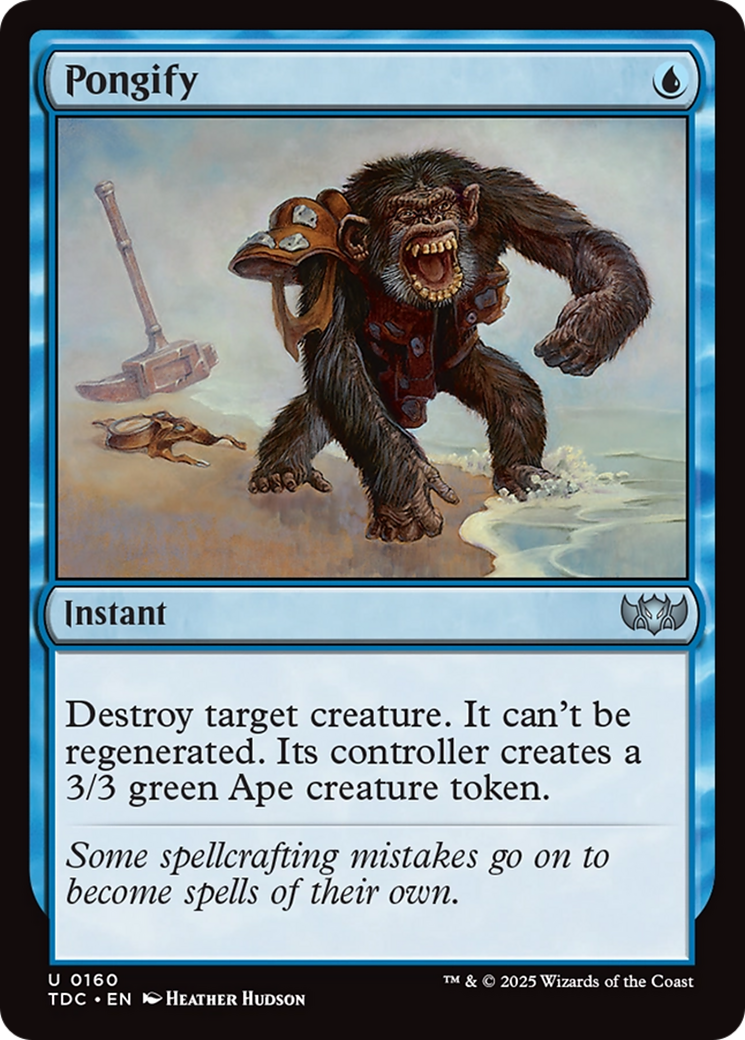 Pongify [Tarkir: Dragonstorm Commander] | Boutique FDB TCG