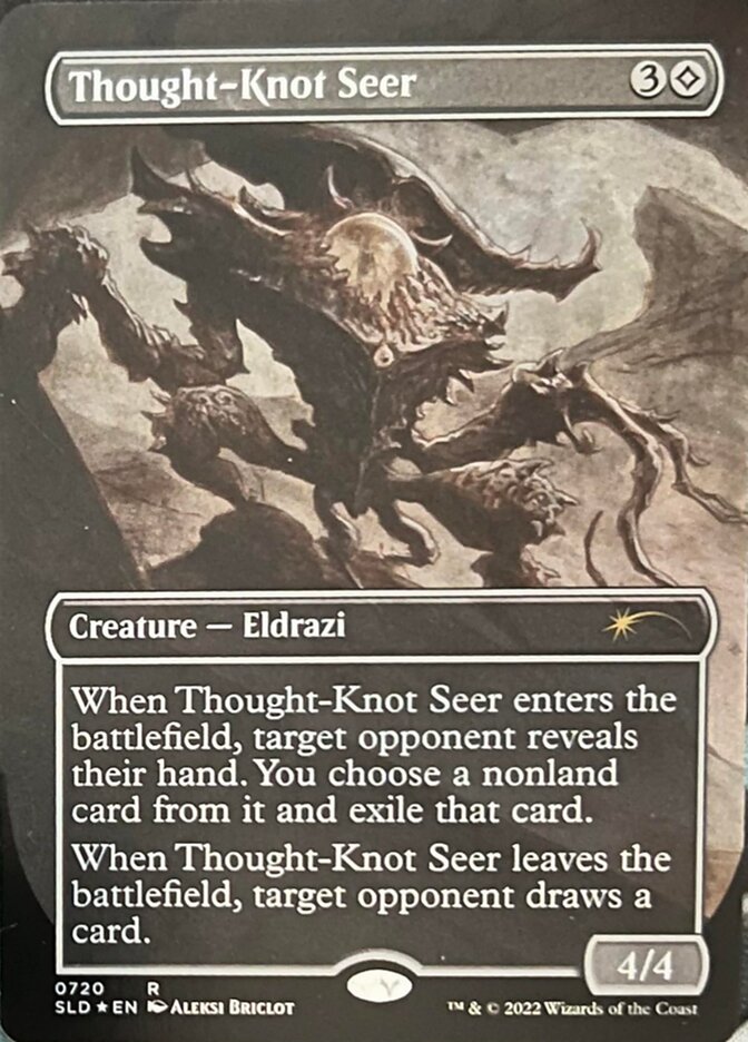 Thought-Knot Seer (720) (Borderless) [Secret Lair Drop Promos] | Boutique FDB TCG