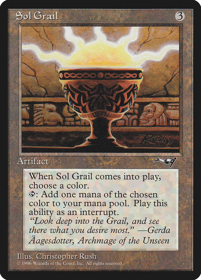 Sol Grail [Alliances] | Boutique FDB TCG