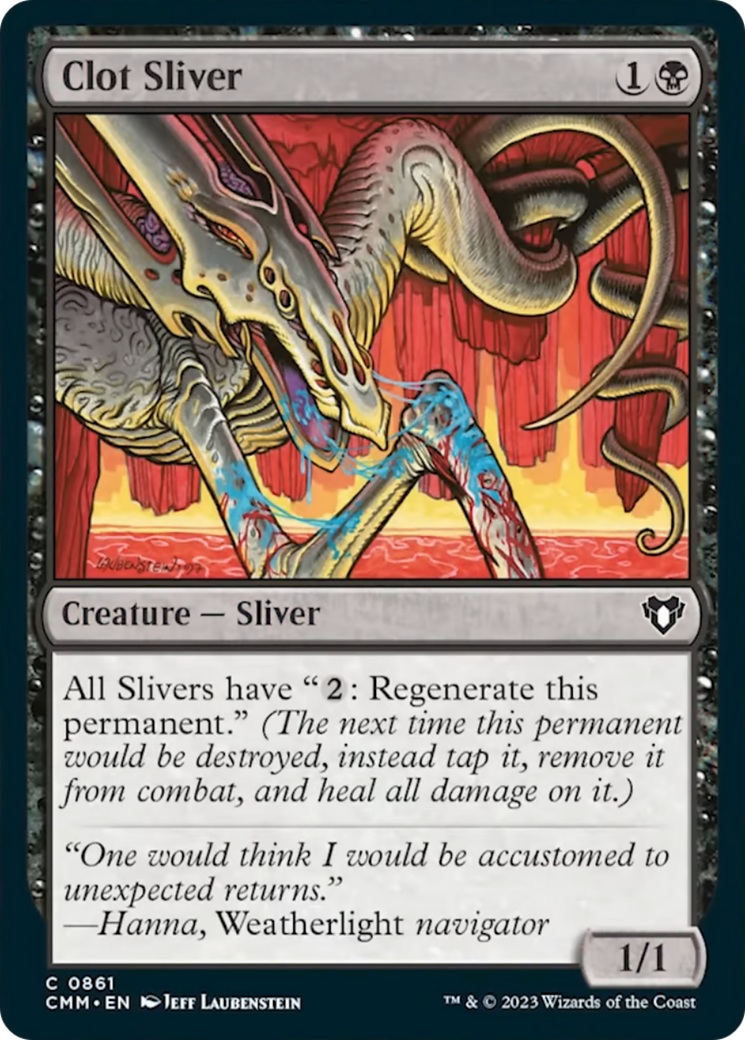 Clot Sliver [Commander Masters] | Boutique FDB TCG