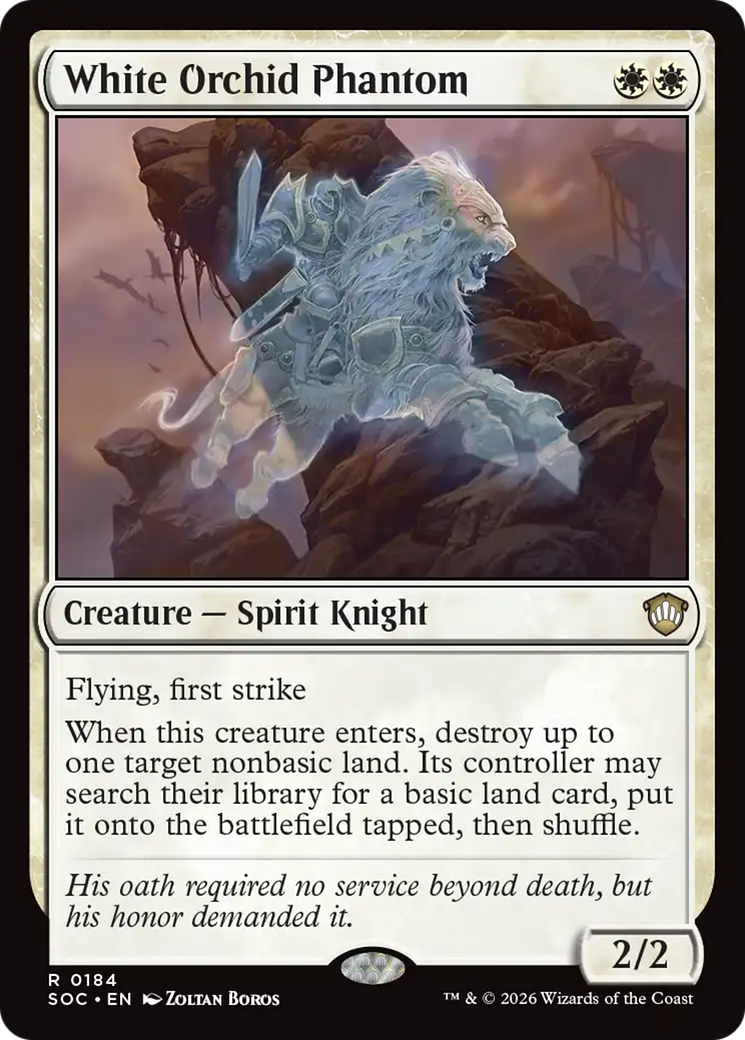 White Orchid Phantom [Secrets of Strixhaven Commander] | Boutique FDB TCG