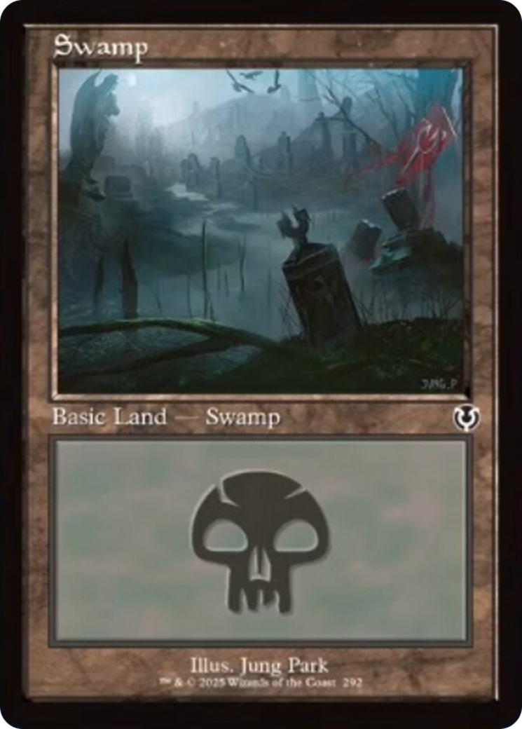 Swamp (292) (Retro Frame) [Innistrad Remastered] | Boutique FDB TCG