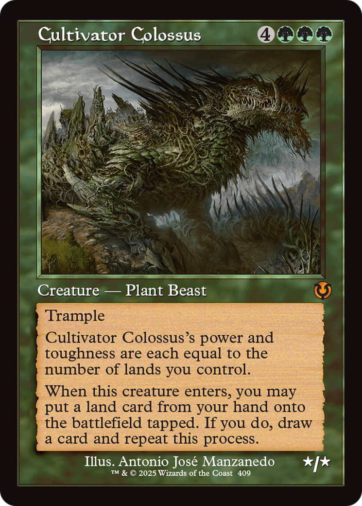 Cultivator Colossus (Retro Frame) [Innistrad Remastered] | Boutique FDB TCG