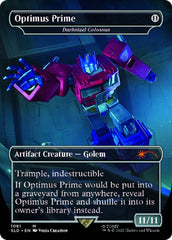 Darksteel Colossus - Optimus Prime (Borderless) [Secret Lair Drop Series] | Boutique FDB TCG