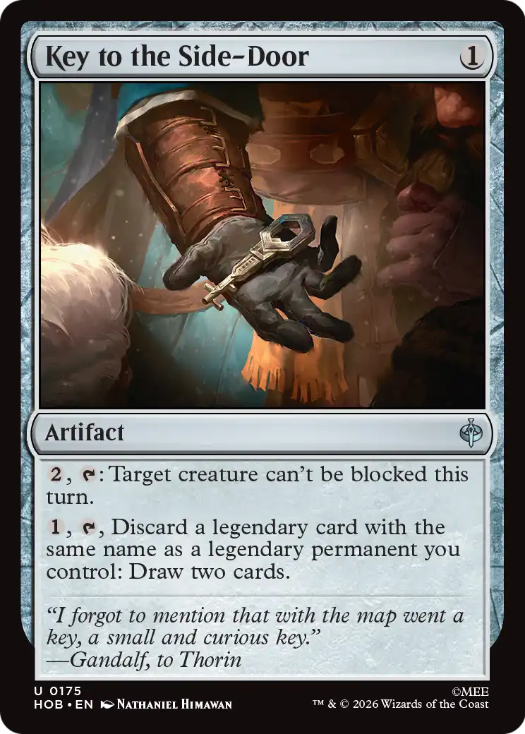 Key to the Side-Door [The Hobbit] | Boutique FDB TCG