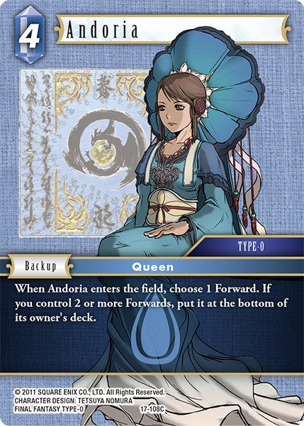 Andoria [Rebellion's Call] | Boutique FDB TCG