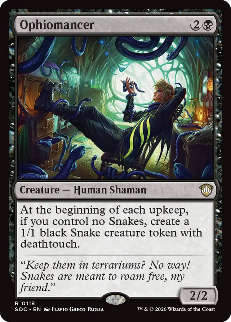 Ophiomancer [Secrets of Strixhaven Commander] | Boutique FDB TCG