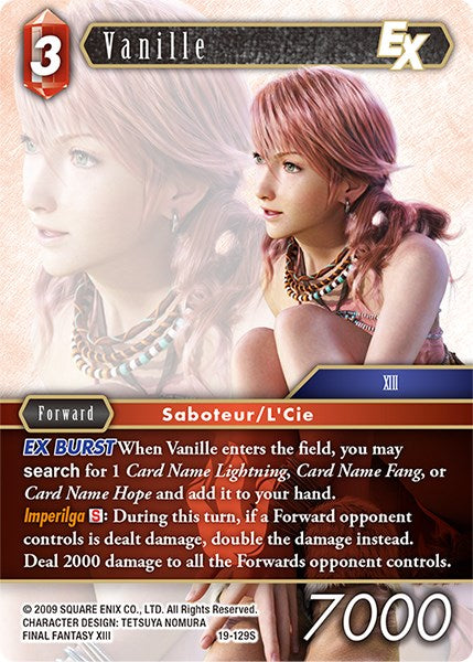 Vanille EX [From Nightmares] | Boutique FDB TCG