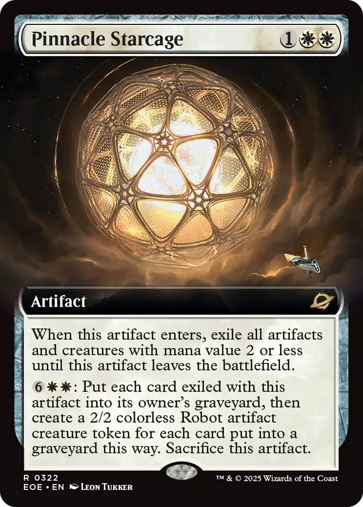 Pinnacle Starcage (Extended Art) [Edge of Eternities] | Boutique FDB TCG