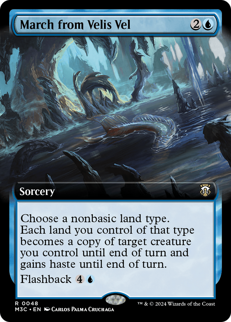 March from Velis Vel (Extended Art) [Modern Horizons 3 Commander] | Boutique FDB TCG