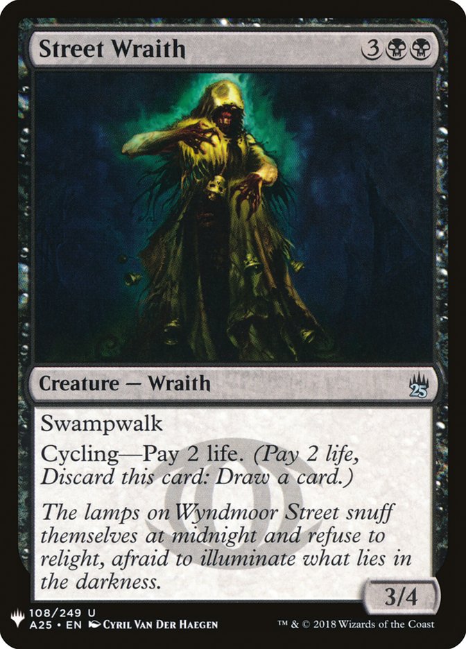 Street Wraith [Mystery Booster] | Boutique FDB TCG