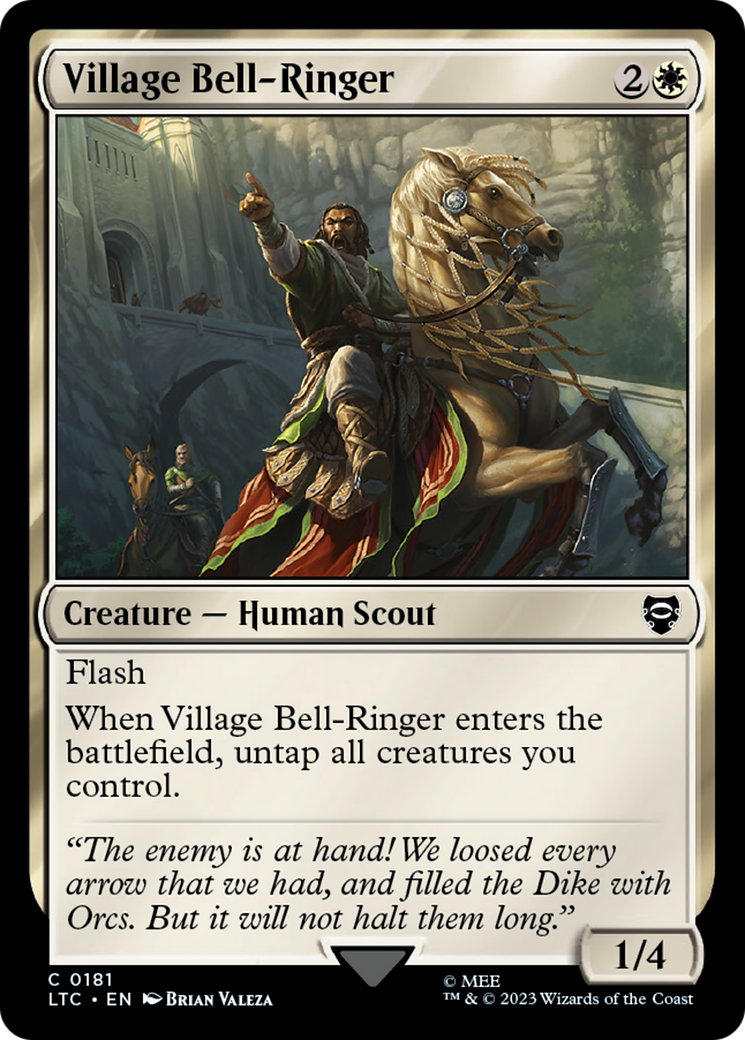 Village Bell-Ringer [The Lord of the Rings: Tales of Middle-Earth Commander] | Boutique FDB TCG