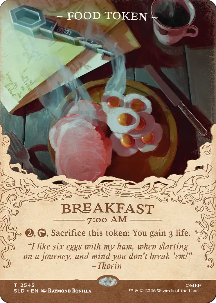 Food Token (2545) [Secret Lair Drop Series] | Boutique FDB TCG