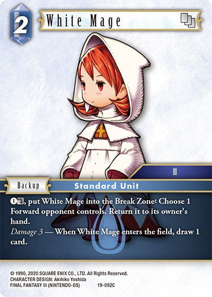 White Mage [From Nightmares] | Boutique FDB TCG