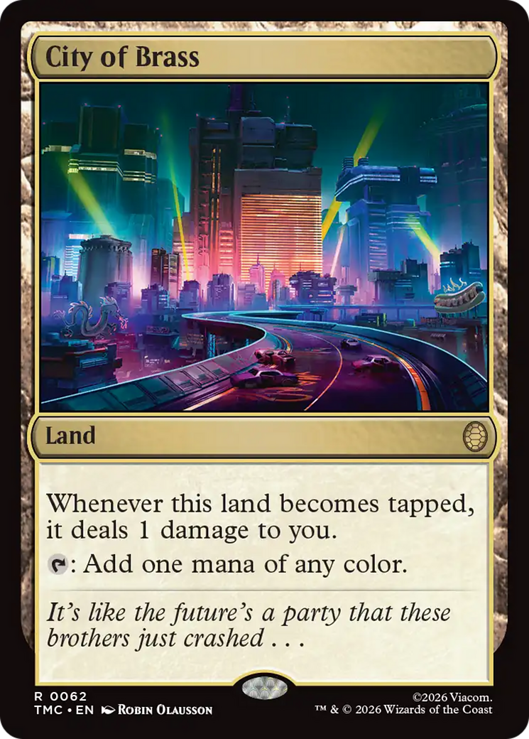 City of Brass [Teenage Mutant Ninja Turtles Commander] | Boutique FDB TCG