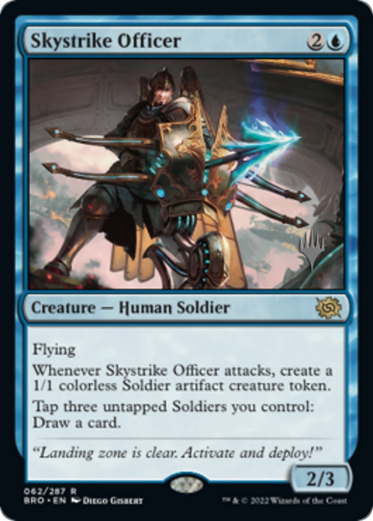 Skystrike Officer (Promo Pack) [The Brothers' War Promos] | Boutique FDB TCG