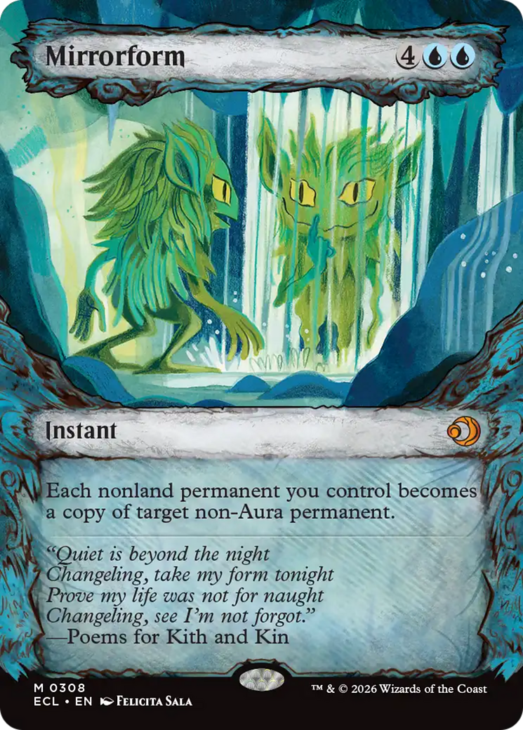 Mirrorform (Showcase) [Lorwyn Eclipsed] | Boutique FDB TCG