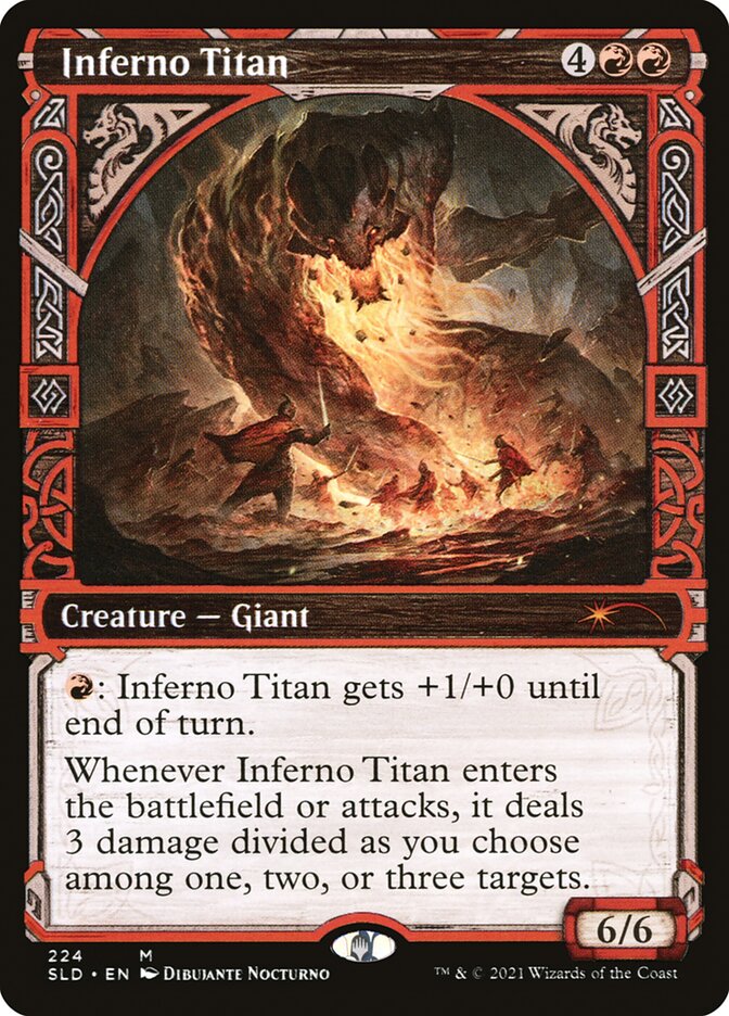 Inferno Titan [Secret Lair Drop Series] | Boutique FDB TCG