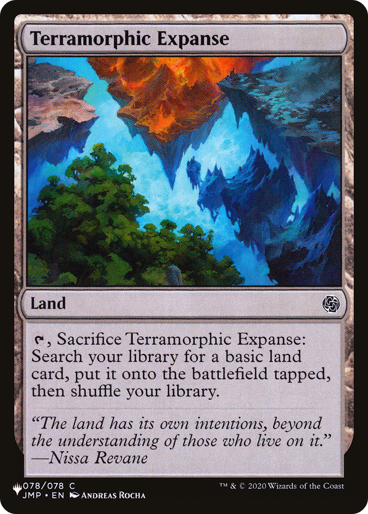 Terramorphic Expanse (JMP) [The List Reprints] | Boutique FDB TCG