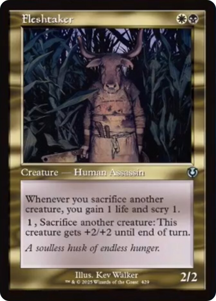 Fleshtaker (Retro Frame) [Innistrad Remastered] | Boutique FDB TCG