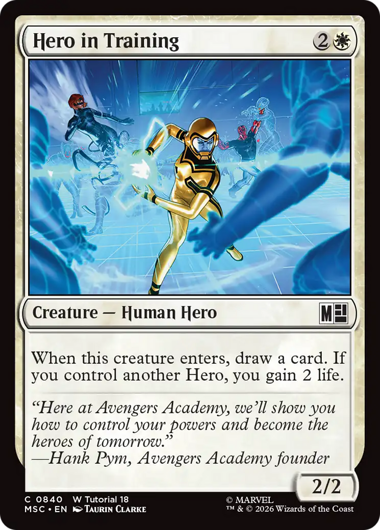 Hero in Training [Marvel Super Heroes Commander] | Boutique FDB TCG