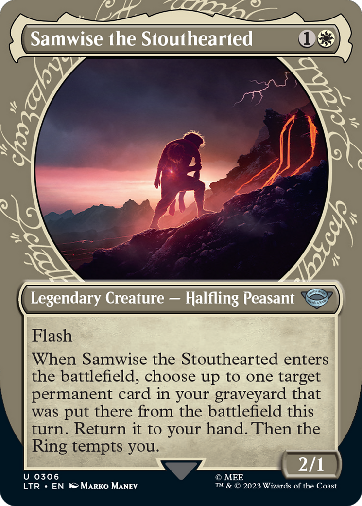 Samwise the Stouthearted (Showcase Ring Frame) [The Lord of the Rings: Tales of Middle-Earth] | Boutique FDB TCG