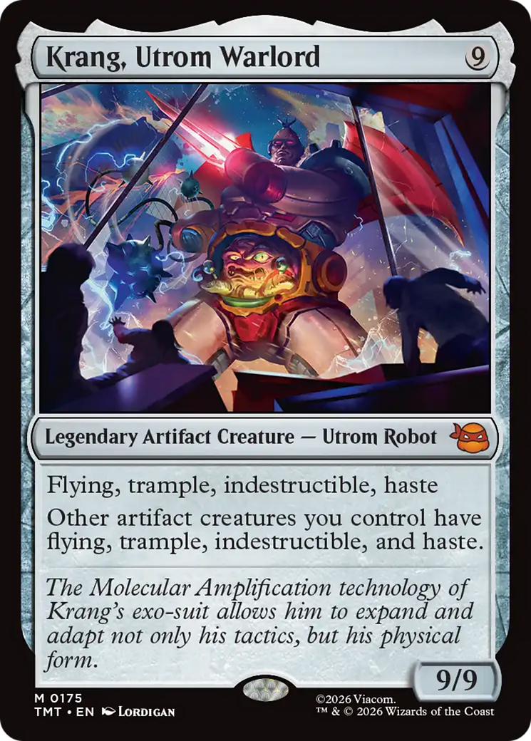 Krang, Utrom Warlord [Teenage Mutant Ninja Turtles] | Boutique FDB TCG