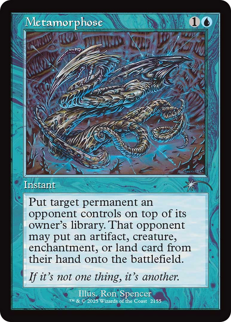 Metamorphose (Retro Frame) [Secret Lair Drop Series] | Boutique FDB TCG