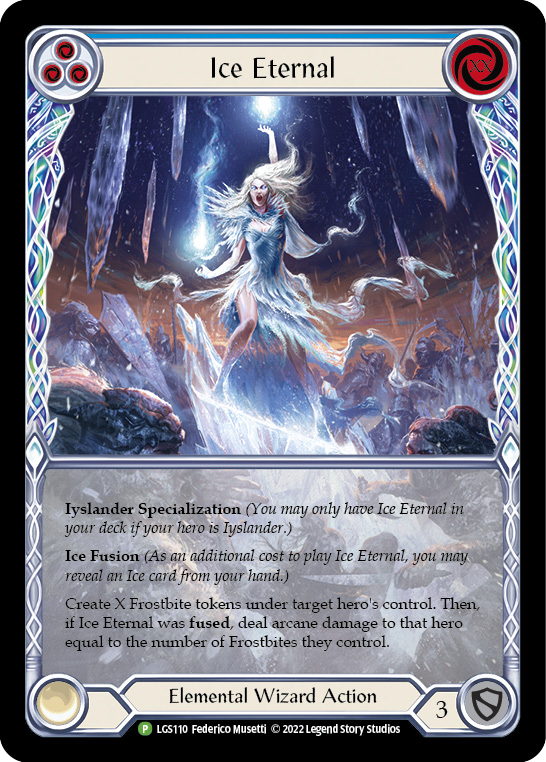 Ice Eternal [LGS110] (Promo)  Rainbow Foil | Boutique FDB TCG