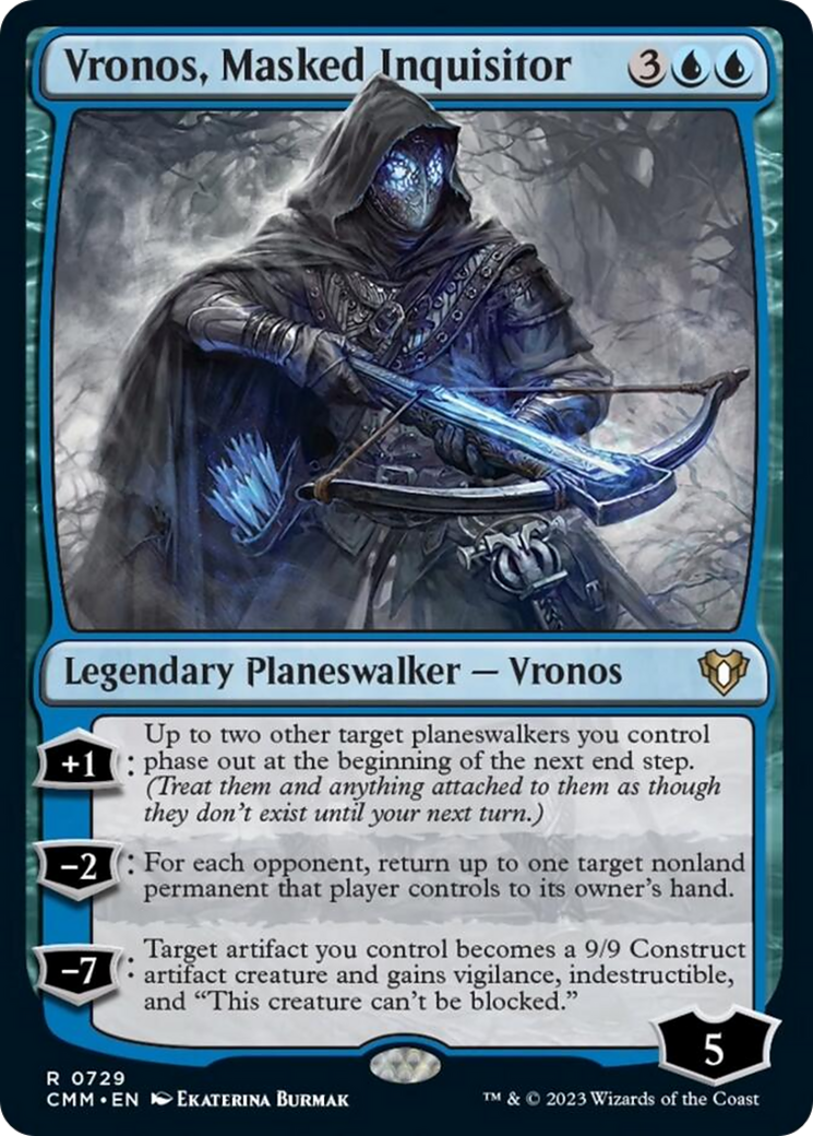 Vronos, Masked Inquisitor [Commander Masters] | Boutique FDB TCG