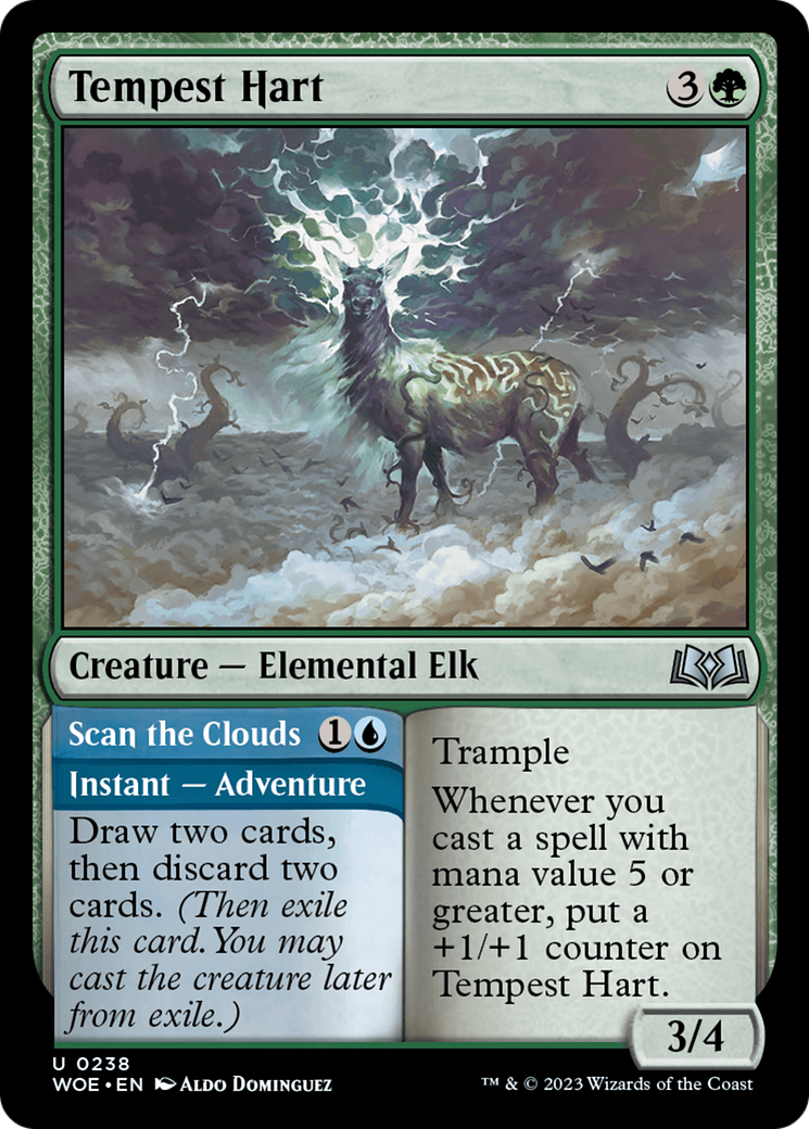 Tempest Hart // Scan the Clouds [Wilds of Eldraine] | Boutique FDB TCG