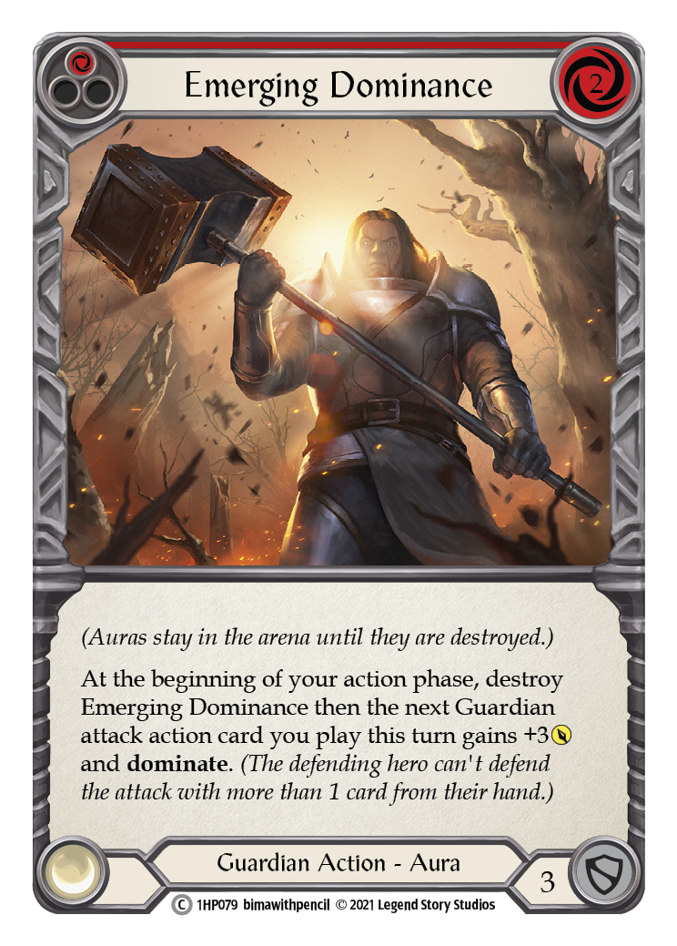 Emerging Dominance (Red) [1HP079] (History Pack 1) | Boutique FDB TCG