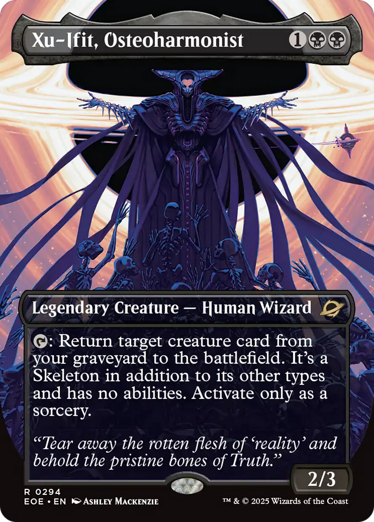 Xu-Ifit, Osteoharmonist (Borderless) [Edge of Eternities] | Boutique FDB TCG