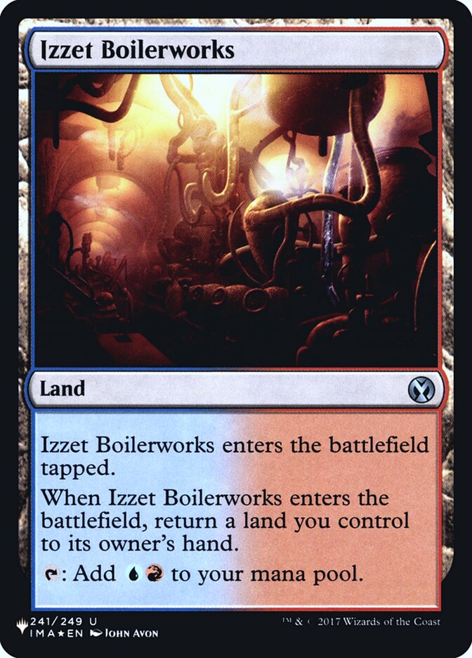 Izzet Boilerworks [Secret Lair: Heads I Win, Tails You Lose] | Boutique FDB TCG