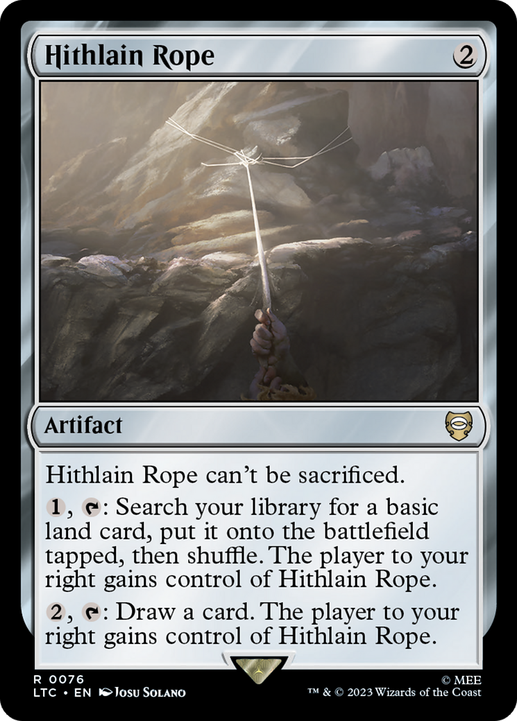 Hithlain Rope [The Lord of the Rings: Tales of Middle-Earth Commander] | Boutique FDB TCG