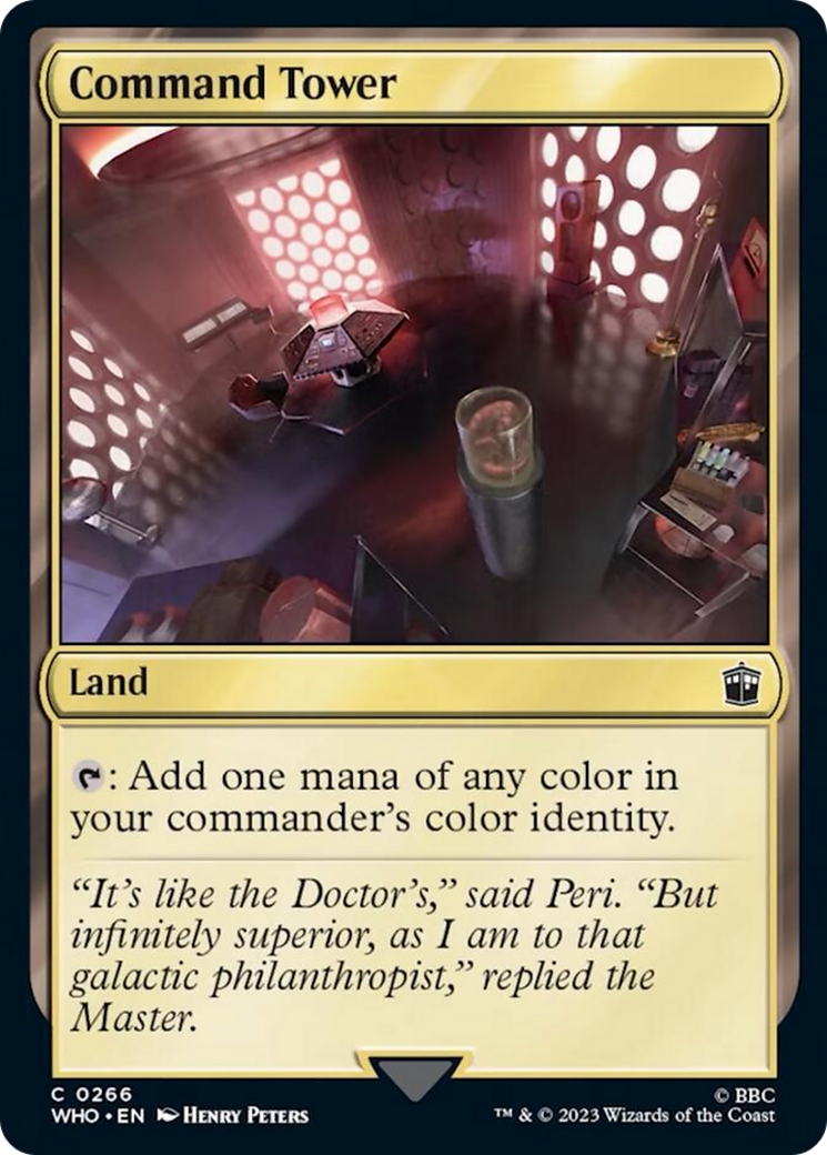 Command Tower (0266) [Doctor Who] | Boutique FDB TCG