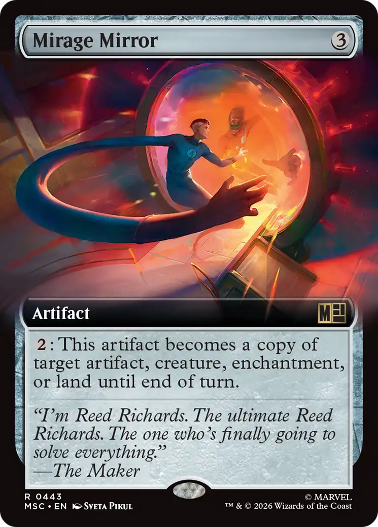 Mirage Mirror (Extended Art) [Marvel Super Heroes Commander] | Boutique FDB TCG